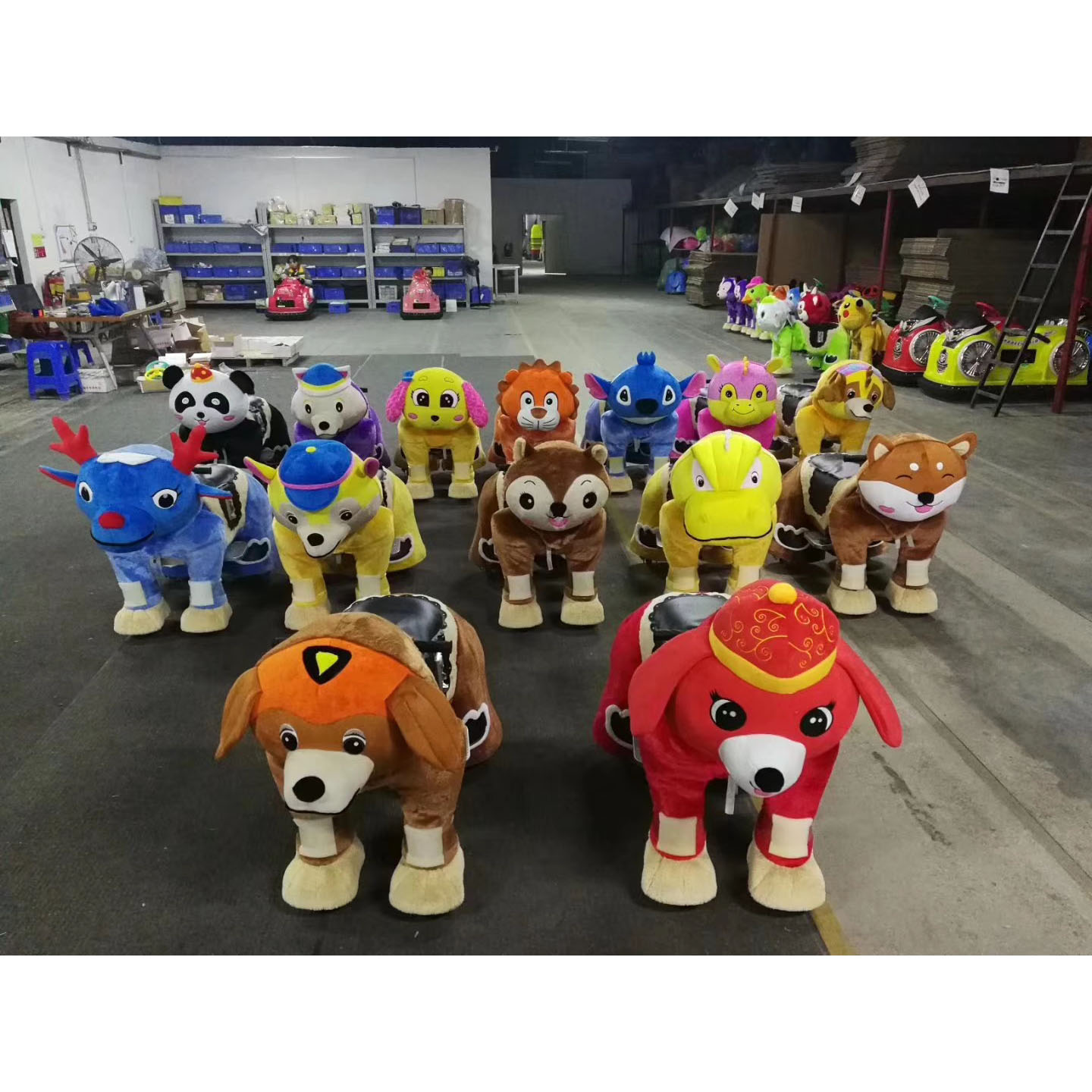 Coin Operated Walking Animal Rides - Fun for All Ages