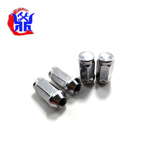น็อตล้อรถยนต์,อุปกรณ์เสริมรถยนต์ขาสั้นล็อคฮอร์นเจ็ดชั้นก้านเหล็กทรงกรวย - Product Image 6