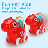 Jouets en plastique pour enfants, voiture dinosaure, voiture à tirer, voitures dinosaures avec tapis de jeu, sac de rangement pour enfants