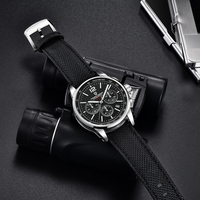 Montre Pagani Design YS008, nouvelle montre haut de gamme étanche, chronographe quartz pour homme, style décontracté, bracelet en fibre de carbone, Zegarki.