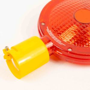 Vendita calda durevole in plastica rosso solare lampeggiante semafori a batteria in cantiere lavoro barriere di traffico LZL marca - Product Image 4