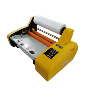 Een 3 Cold & Hot Laminator Verwarmde Roll Pouch Lamineermachine TD3510