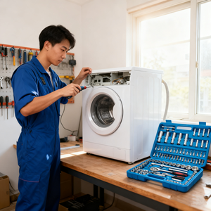 Set di strumenti <span class=keywords><strong>meccanici</strong></span> 108 pezzi, Kit di strumenti chiave <span class=keywords><strong>a</strong></span> cricchetto con chiave dinamometrica e custodia per auto Bike <span class=keywords><strong>a</strong></span> casa riparazione da te - Product Image 6