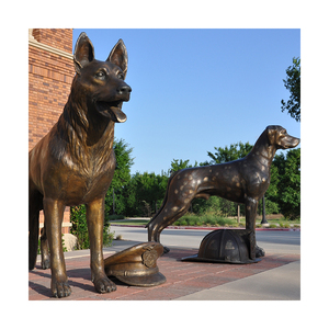 Decoración de Jardín Exterior Personalizada, Estatua de Perro <span class=keywords><strong>Pastor</strong></span> Alemán de Bronce, Arte Metálico de Alta Calidad <span class=keywords><strong>en</strong></span> <span class=keywords><strong>Venta</strong></span> - Product Image 5