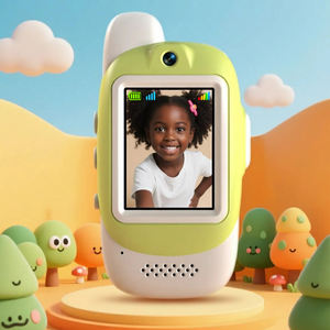 Le plus récent paquet de 2 talkies-walkies vidéo pour enfants portables pour enfants en plein air jouets d'interphone parent-enfant comme cadeaux de noël - Product Image 5