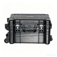 Boîte à outils à roulettes en plastique rigide avec roues sécurisées, personnalisable, durable, étanche IP67, pour le rangement d'équipements