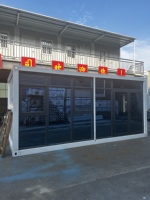 Maison conteneur principale pour station - Design contemporain respirant, garantie 5 ans, support technique en ligne
