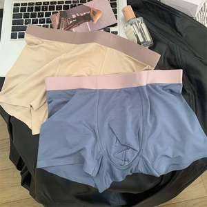 Pantalon à quatre coins en soie Nude Ice Silk pour homme - Product Image 2