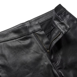 XUCHANG Produttore OEM Jeans in Denim 100% Cotone di Alta Qualità con Logo Personalizzato, Stile Streetwear Cerato e Lavato per <span class=keywords><strong>Uomo</strong></span> - Product Image 4