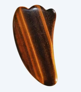 Vente en gros de planches de gua sha en œil de tigre 100% naturel pour les soins de santé - Product Image 3