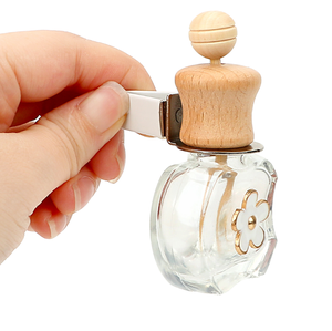 6ml 8ml pour bouteilles en verre vides en forme de <span class=keywords><strong>pomme</strong></span> pour diffuseur d'huiles essentielles et désodorisant de parfum de voiture - Product Image 5