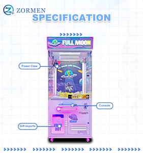 Zormen Machine à griffes de grande taille personnalisable, à monnayeur, attrape-poupées, distributeur de jouets <span class=keywords><strong>pour</strong></span> équipement d'arcade - Product Image 1