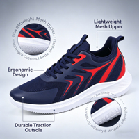 Zapatillas Deportivas Casuales Unisex OEM ODM, de Corte Bajo, Transpirables, con Cordones, Ligeras, Cómodas, para Caminar, para Mujer