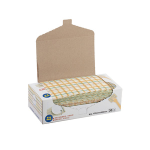 Kakama Factory Boxed Checkered Kitchen Cleaning Disposable Non Woven <b>Tablecloth</b> <b>Rectangle</b> Plaid Pattern For Pots And Pans - Product Image 2