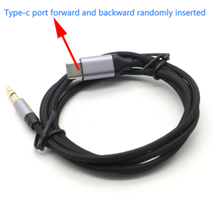 <span class=keywords><strong>Cable</strong></span> de Audio Auxiliar Tipo C a 3.5mm para Estéreo de Auto, Altavoz, Auriculares, Caja de Sonido - Product Image 3
