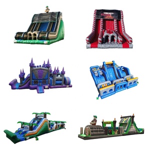 Xtreme Tantangan Rintangan Lari Komersial Tiup, Mainan Peramping Rumah Rintangan untuk Anak-anak - Product Image 2