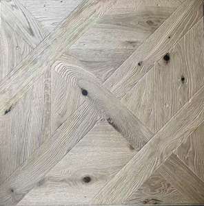 Parquet en <span class=keywords><strong>bois</strong></span> massif vintage, parquet en chêne vieilli pour salon/chambre à coucher, parquet de style rétro avec grain naturel - Product Image 6