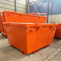 Bacs à déchets extérieurs sur mesure de haute qualité pour l'élimination des déchets industriels ; durables et empilables.