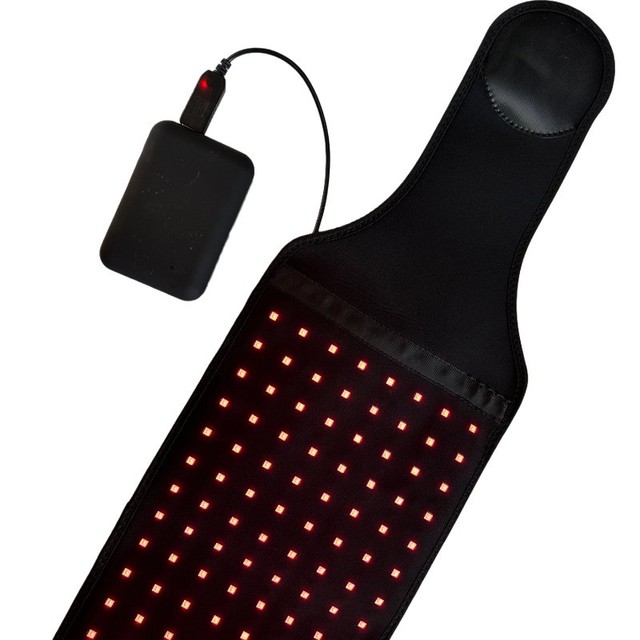Phenitech 2025 Hot Selling Red Light Therapy Waist Belt Abdominal Pad for Whole Body with 5 Speed Timing Heating Feature