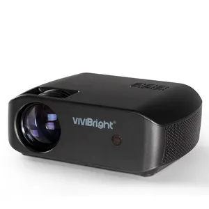 Vivibright mini projetor dlp f10, projetor de home theater, full hd, 1080p, 2800 lúmens, projetores baratos, não 4k