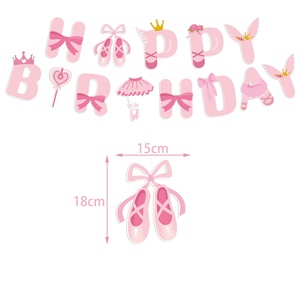 DAMAI Kids Birthday Party <b>Decoration</b> Set Party <b>Balloons</b> <b>Decorations</b> for Birthday Happy Birthday Cake Topper Sets - Product Image 3