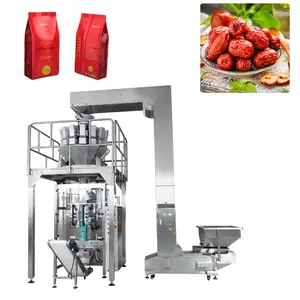 Digital High Precision Multi Heads Corn Grain Packing Weighing Walnuts Chestnuts Snack Filling Packing Machine for Gusseted Bags