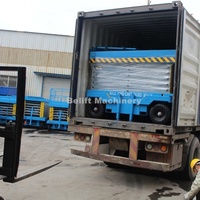 Plateforme élévatrice mobile électrique à ciseaux CE ISO, capacité 500 kg - 1500 kg, petite taille, pour la location et la construction