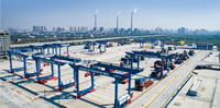 Grue à portique de 40 tonnes pour la logistique des ports ferroviaires