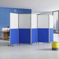 Cloisons de bureau modernes en aluminium pliables et flexibles, murs de séparation mobiles pour usage extérieur et cuisine