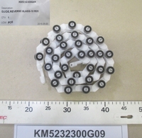 Pieza de Repuesto para Escaleras Mecánicas KONE KM5232300G09/G06/G03, Guía de Cadena (Acero Galvanizado, Radio R20) para Hoteles, Centros Comerciales, Diseño Moderno