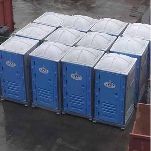 390D2Toilettes portables en plastique, y compris toilettes, lavabos à main <span class=keywords><strong>Urinoir</strong></span> extérieur mobile Toilettes extérieures portables et douche - Product Image 3