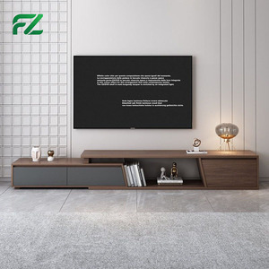 Mueble de <span class=keywords><strong>TV</strong></span> Moderno y Minimalista, Resistente al Fuego y a <span class=keywords><strong>la</strong></span> Humedad, con Panel de Aluminio <span class=keywords><strong>en</strong></span> Forma de Panal, Función de Almacenamiento para Sala de Estar u Hotel - Product Image 6
