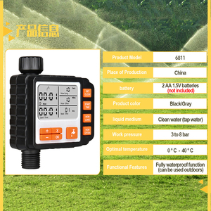 Temporizador de Riego Automático para Jardín con Pantalla Grande, Riego Inteligente Digital sin Baterías para Césped y Patio Exterior - Product Image 3