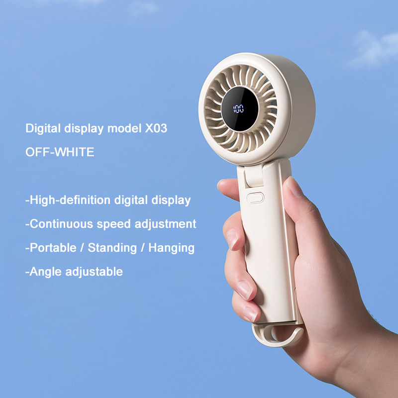 Bianco con display digitale-2000mAh