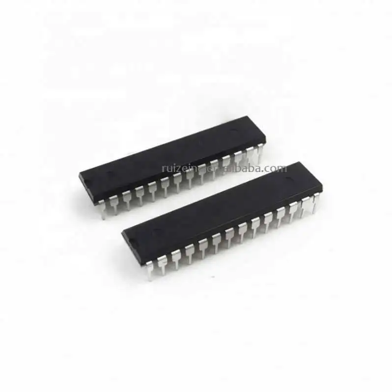 ATMEGA8A-PU ATMEGA8A MEGA8A DIP-28 8ビット、8KバイトインシステムプログラマブルフラッシュATMEGA8DIPオリジナル28P28ピン