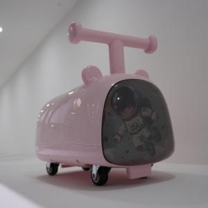 Trottinette trotteur balancelle pour enfants en plastique à 4 <span class=keywords><strong>roues</strong></span> silencieuses, cadeau de premier anniversaire, jouet à pousser en forme de canette, unisexe - Product Image 6