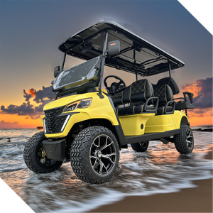 Voiturettes de golf électriques 6 places 3500W Mini voiturette de golf avec ascenseur Prix bon marché Option de luxe - Product Image 3