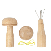 Kit de réparation de point de croix PatchMaker avec aiguilles à tapisserie et fils à coudre pour accessoires de réparation