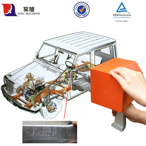 Cầm tay Dot peen vin số đánh dấu kim loại Máy khắc di động khí nén Dot peen kim loại đánh dấu máy - Product Image 3