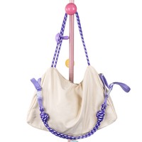 Nouveau Sac à Bandoulière Élégant Couleur Unie Grande Capacité Décontracté en Nylon avec Doublure en Polyester et Fermeture Éclair Tendance pour Femme