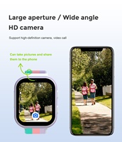 Montre connectée pour enfants LT49 avec carte SIM 4G, écran 1,85 pouces, GPS, LBS, WIFI, localisation, SOS, appels vidéo et vocaux