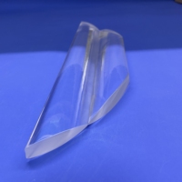 Prisme optique en silice fondue JGS1 personnalisé, bloc de verre de quartz poli de haute précision pour instruments laser