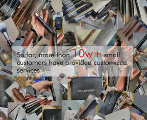 Kit de maquillage Kabuki végan de haute qualité, 16 pièces, 20 pièces, 26 pièces, rose, blanc, professionnel, personnalisable, bricolage - Product Image 6