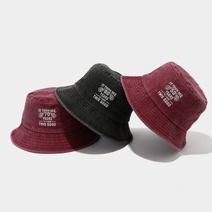 Nouvel Arrivage – Chapeau Bob Rétro en Coton Délavé avec Broderie Humoristique « 50 Ans », Unisexe, pour l'Extérieur et Décontracté, Protection Solaire - Product Image 1