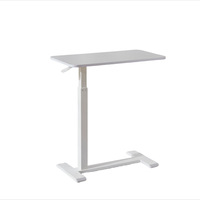 Bureau d'ordinateur réglable 36-68cm hauteur Table de bureau ergonomique 2.8cm poste de travail mince pour ordinateur portable PC gain de place noir
