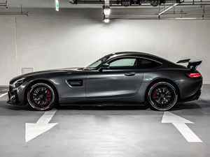 Kit carrosserie en Fiber de carbone Style Rz pour <span class=keywords><strong>Mercedes</strong></span> Benz <span class=keywords><strong>Amg</strong></span> Gt Gts <span class=keywords><strong>Gtc</strong></span> 18-23 mise à niveau diffuseur arrière jupes latérales à lèvre avant de haute qualité - Product Image 4