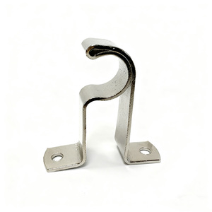 Кронштейны для карнизов из нержавеющей стали, регулируемые держатели для шторных штанг - Product Image 6