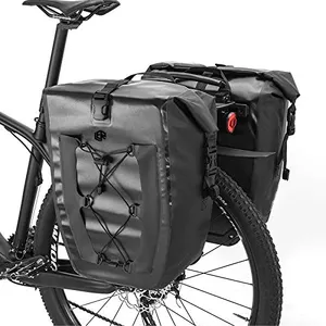 dry tpu outdoor camping hiking travel rear waterproof saddle bicycle bag pannier