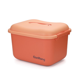 Caja de almacenamiento de plástico de juguete para niños, pequeño aperitivo y bloque de construcción, almacenamiento de contenedores de lotes grandes ecológicos para armario - Product Image 4