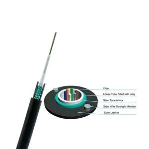 Geteknet <span class=keywords><strong>Cable</strong></span> de fibra óptica de tubo suelto de 12 núcleos GYXTW GYTS ADSS <span class=keywords><strong>Precio</strong></span> de <span class=keywords><strong>Internet</strong></span> <span class=keywords><strong>por</strong></span> <span class=keywords><strong>metro</strong></span> de <span class=keywords><strong>cable</strong></span> de fibra óptica <span class=keywords><strong>para</strong></span> comunicación - Product Image 2